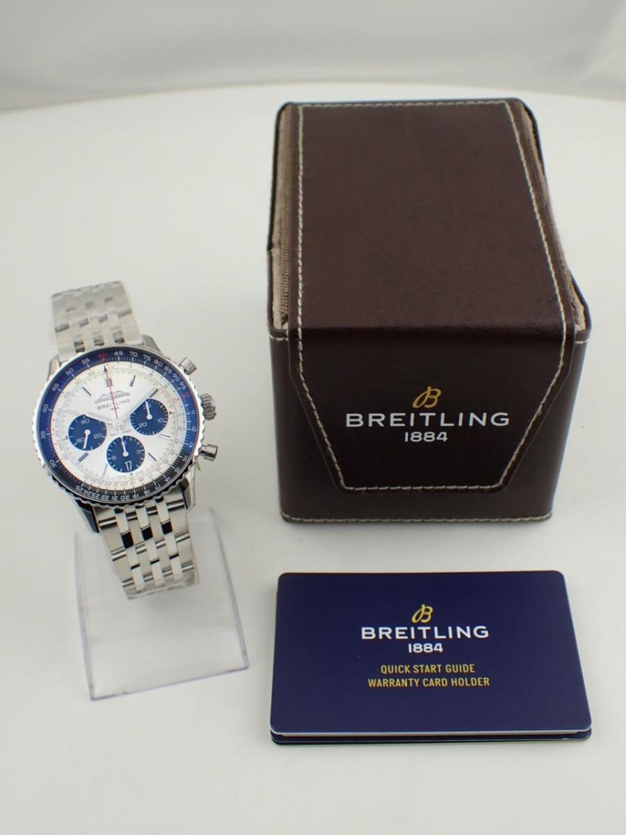 [New] Breitling Navitimer B01 Chronograph 43 Automatic Men’s Watch AB0138241G1A1