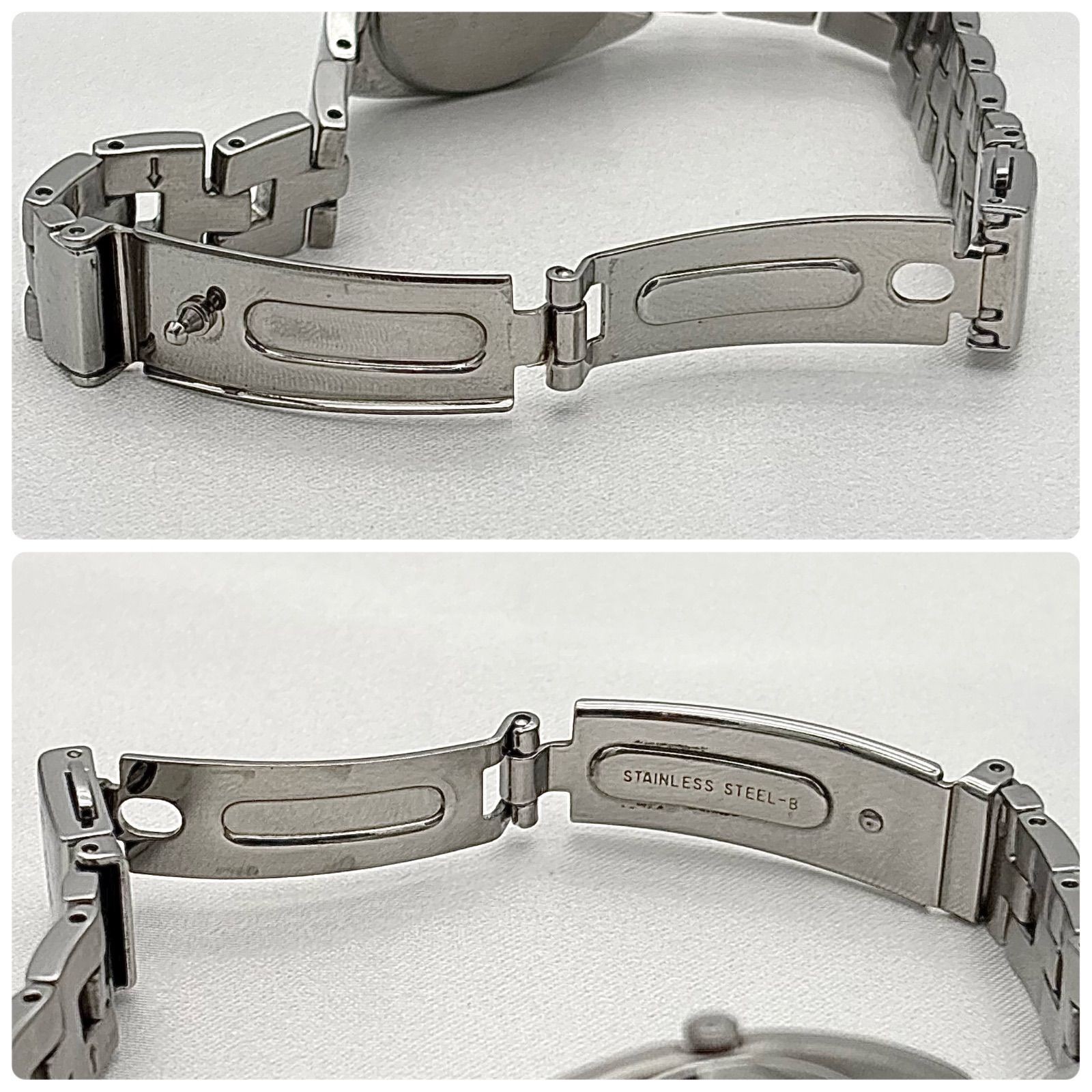 Working Item agnes b. Watch Ladies Quartz 1N01 0AM0 Analog Round Face Silver Sim