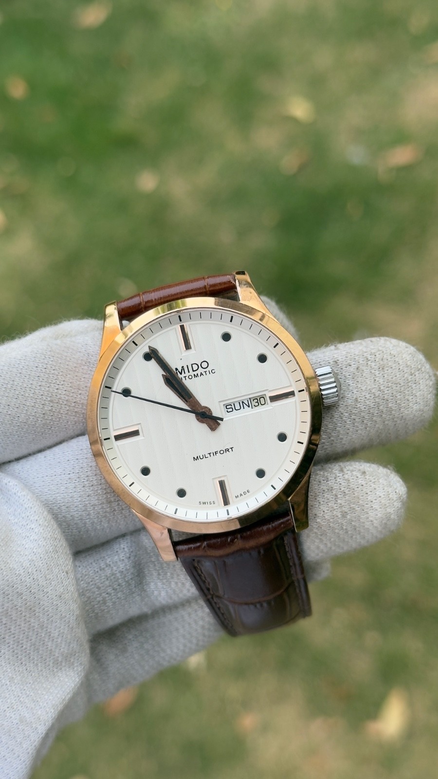 Mido Multifort Day-Date Swiss Automatic – Rose Gold Edition