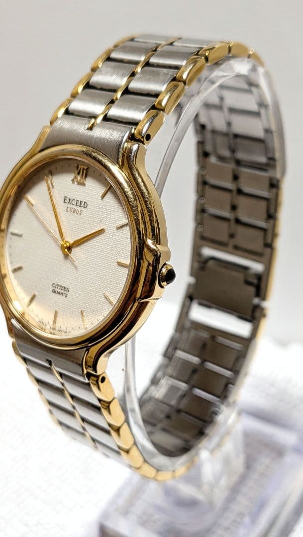 CITIZEN EXCEED EUROS 5639 Working Combination Men’s Watch 【USED】