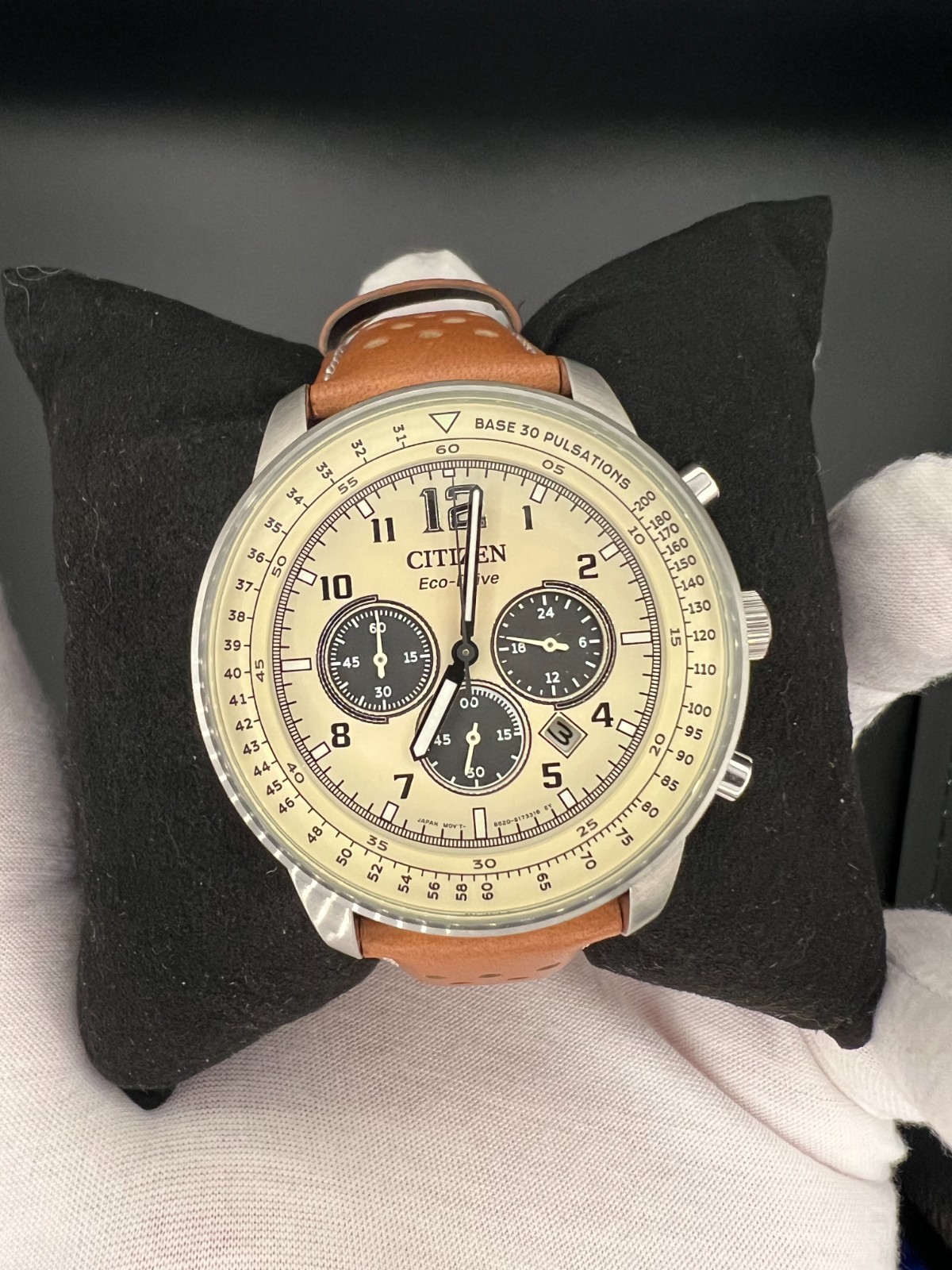 Citizen Eco Drive Weekender Chronograph Stainless Steel Quartz CA4500-08X