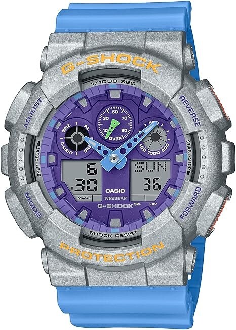 Casio G-shock GA-100EU-8A2JF new with box from Japan 55 × 51.2 × 16.9 mm 72g