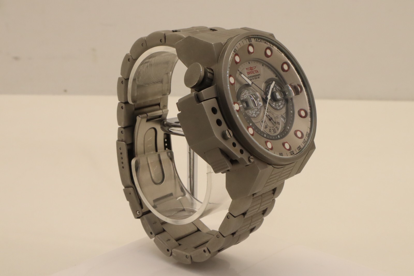 Invicta 18698 I-Force Bomber Chronograph Watch Gunmetal 50mm #162