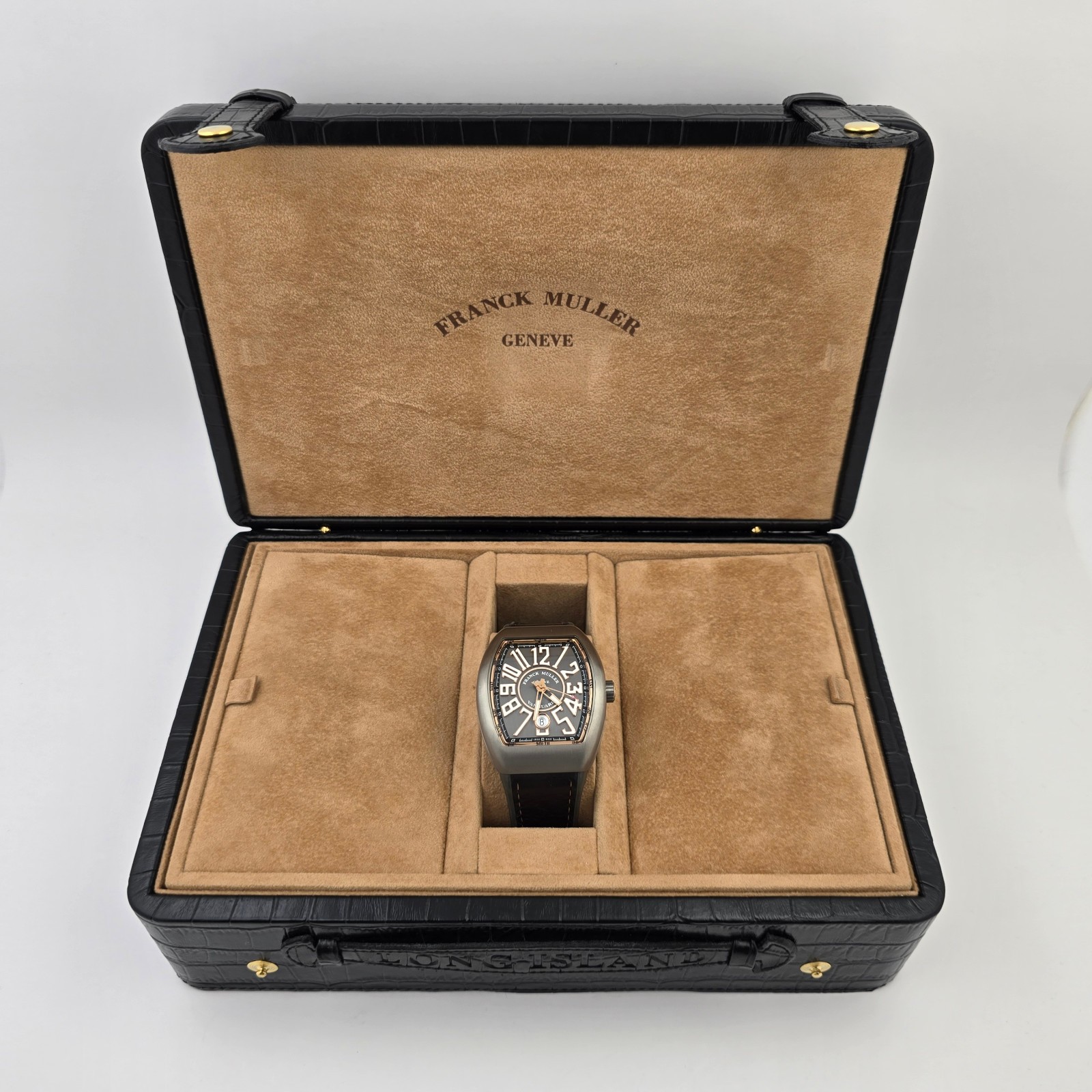 Franck Muller Van Guard V41 – Titanium & Rose Gold – Watch – V41 SC DT TT BR 5N
