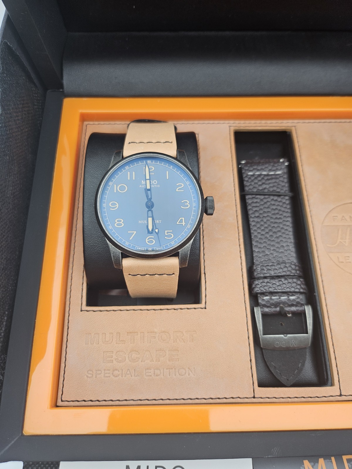 Mido Multifort Escape Horween Edition Full Set Lmtd Edition M032.607.36.050.99