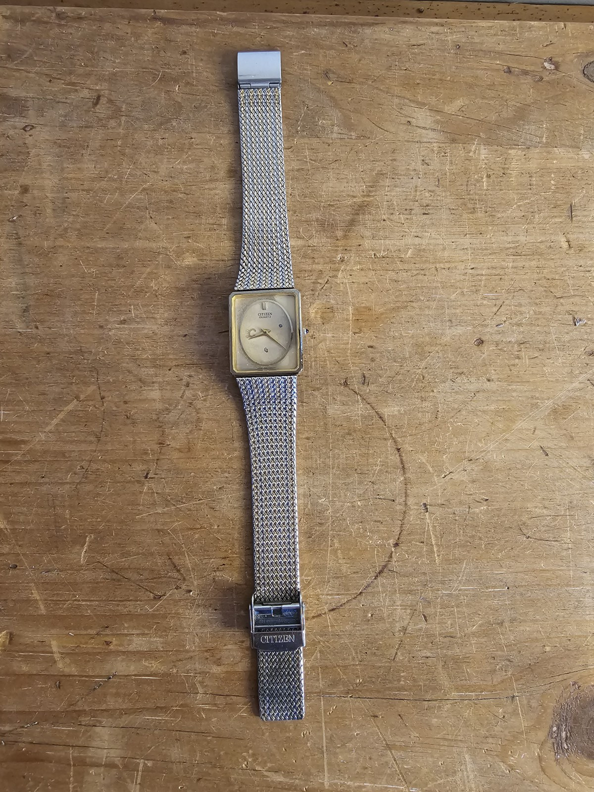 RARE VNTG Citizen Quartz Watch 2820-264258YO -Calgary Flames Celebrity Golf 1985