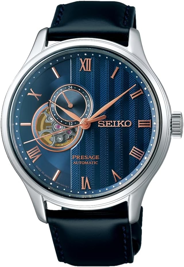 SEIKO Presage SARY187 Mechanical (Automatic) Analog Men Blue-Band Wristwa[9RL56]