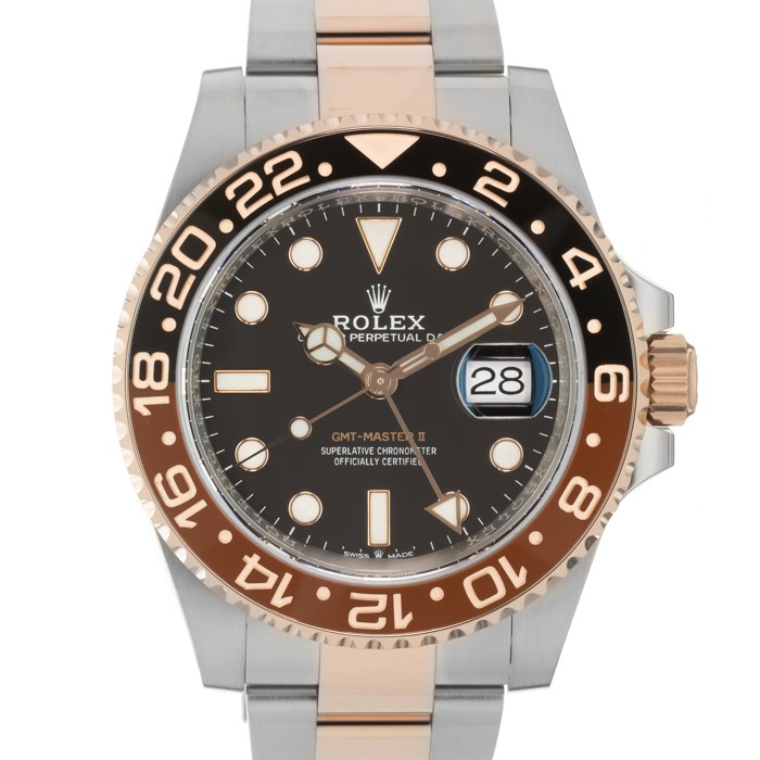 ROLEX GMT Master II 126711CHNR Two-tone Warranty 2018 Box/Paper