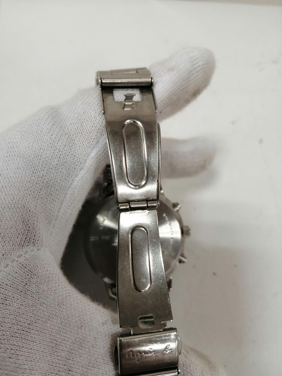 AGNES B. Watch V654-6100 Used