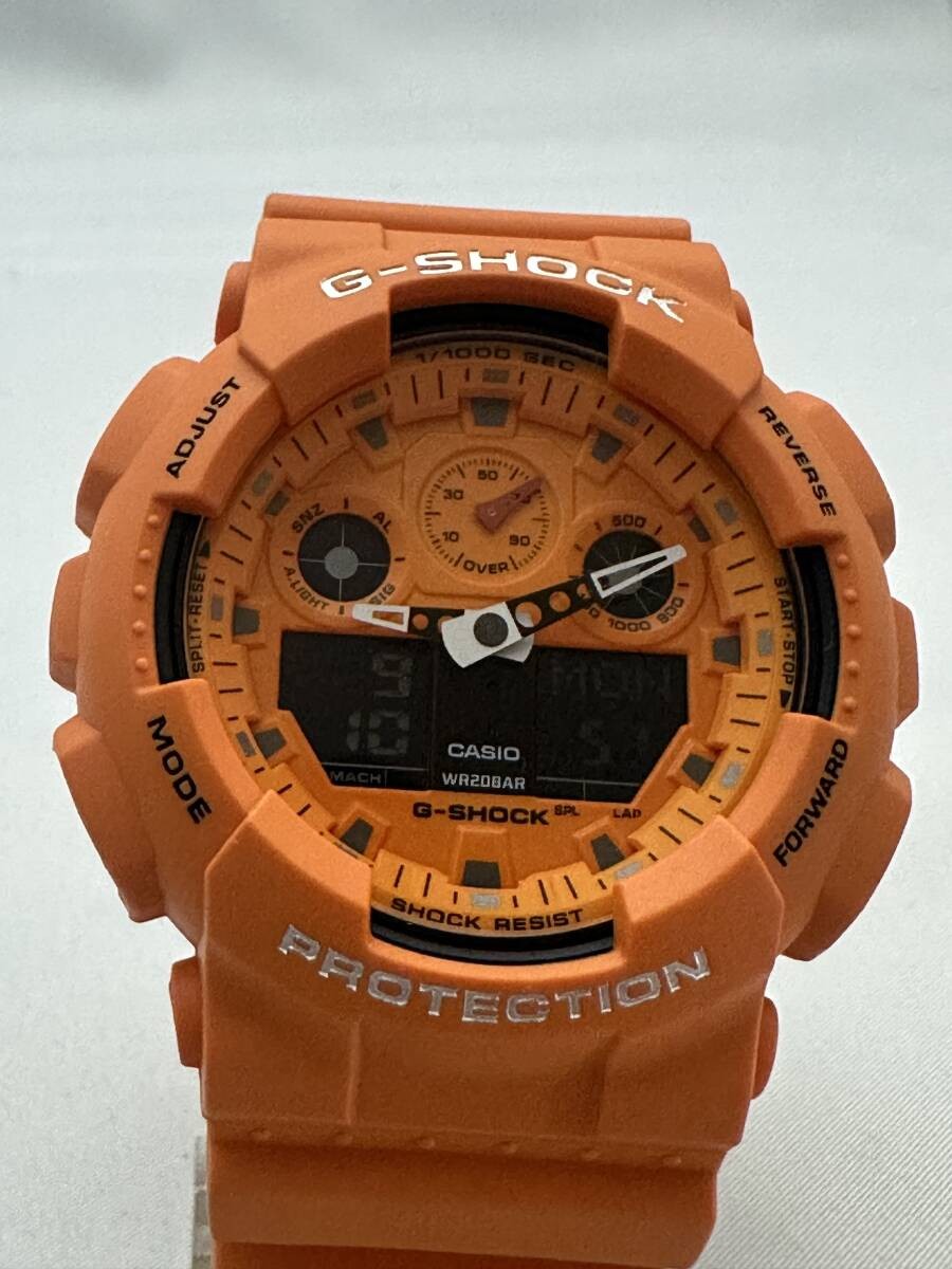 CASIO　G-SHOCK GA-100RS-4ADR