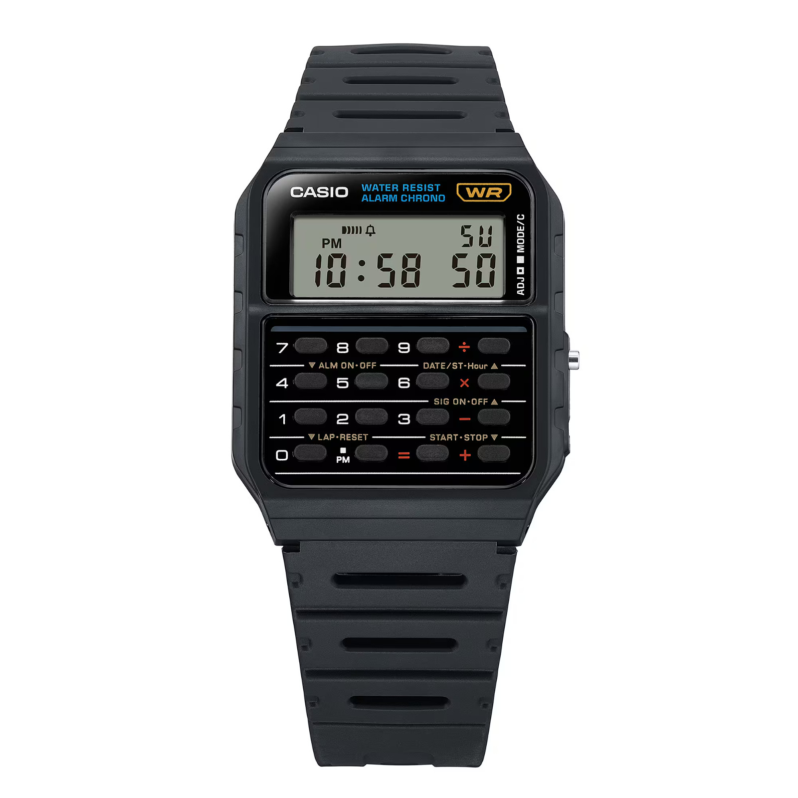 Casio Men’s Classic Digital Calculator Black Quartz Watch – CA-53W-1ZDR NEW
