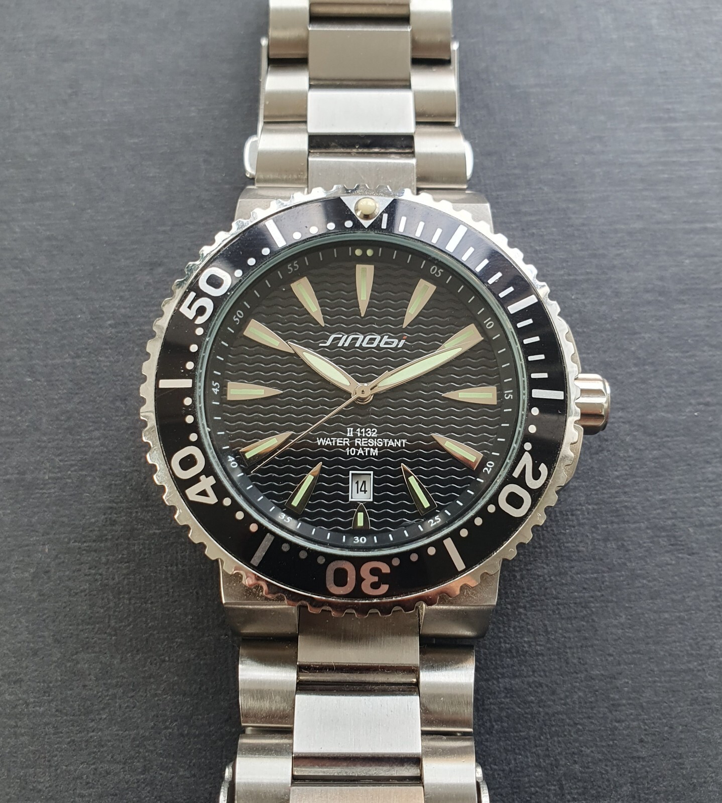 Men Diver Watch Classic Luxury Sport Stainless Steel High Quality