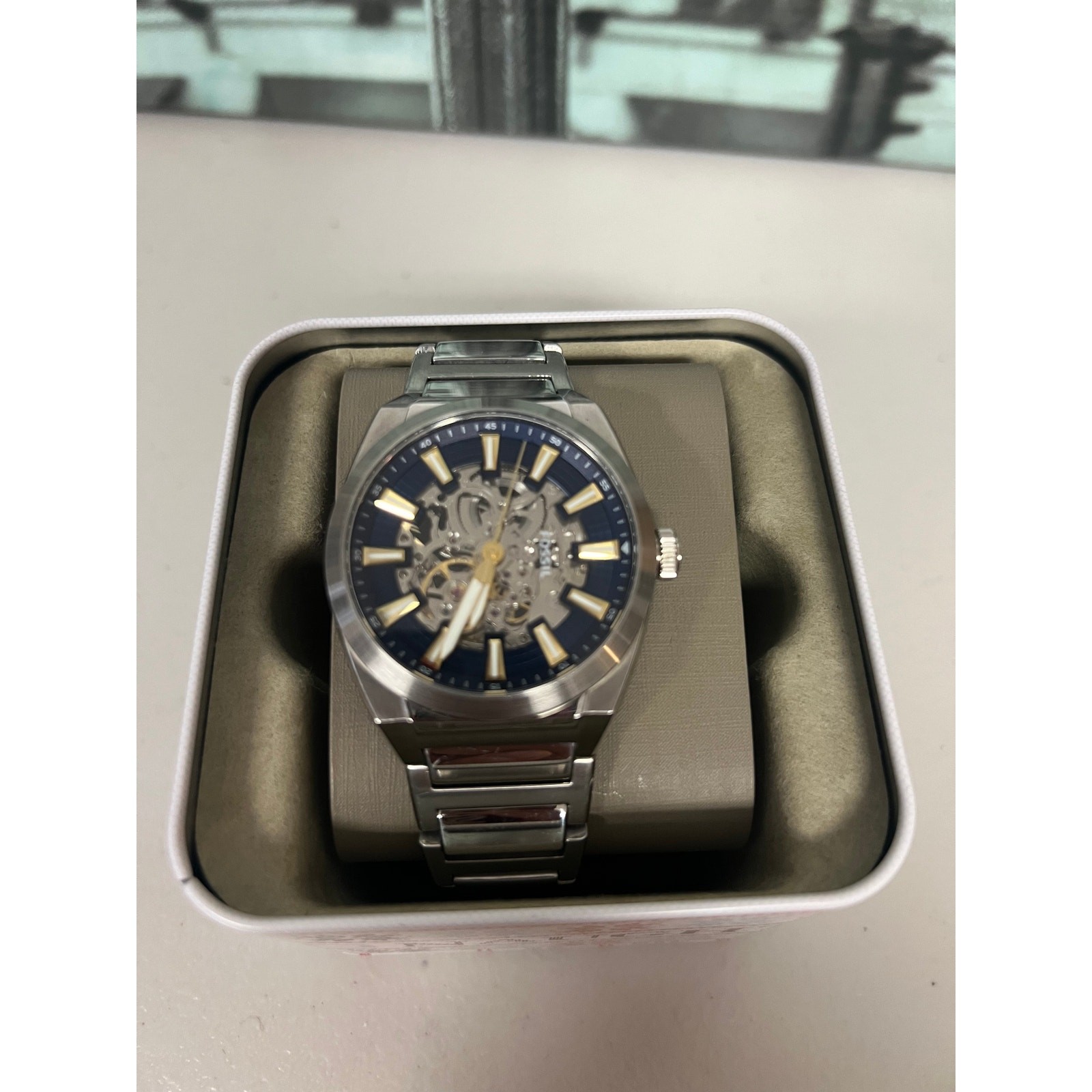 Fossil ME3220 Everett Automatic Stainless Steel Watch