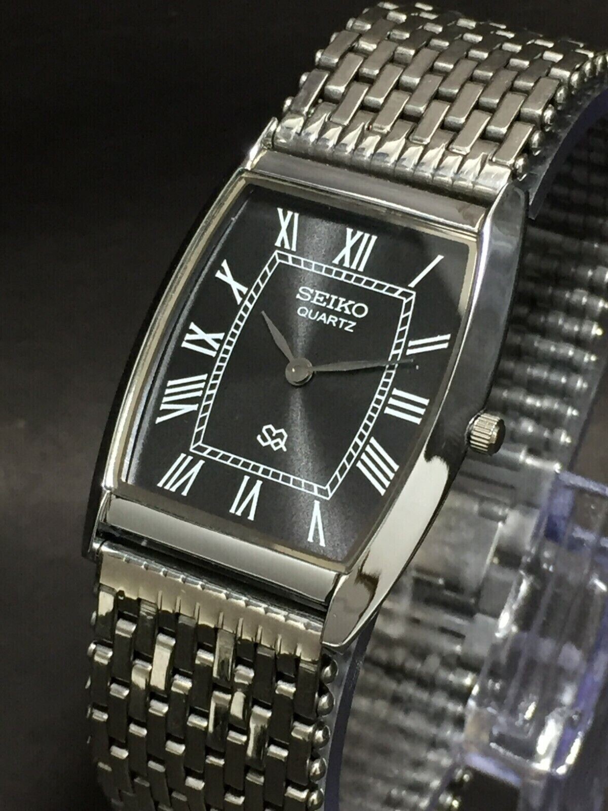 Vintage Seiko Slim Quartz Men’s Wrist Watch – Comes With New Battery, New Band