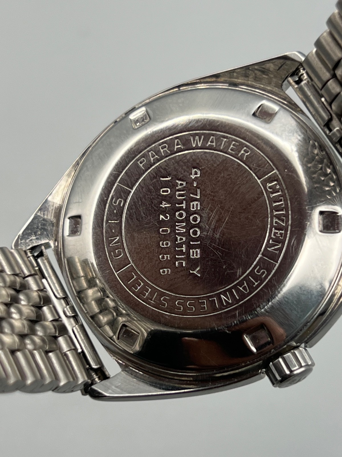 citizen automatic leopard super beat 8 silver colour dial for mans