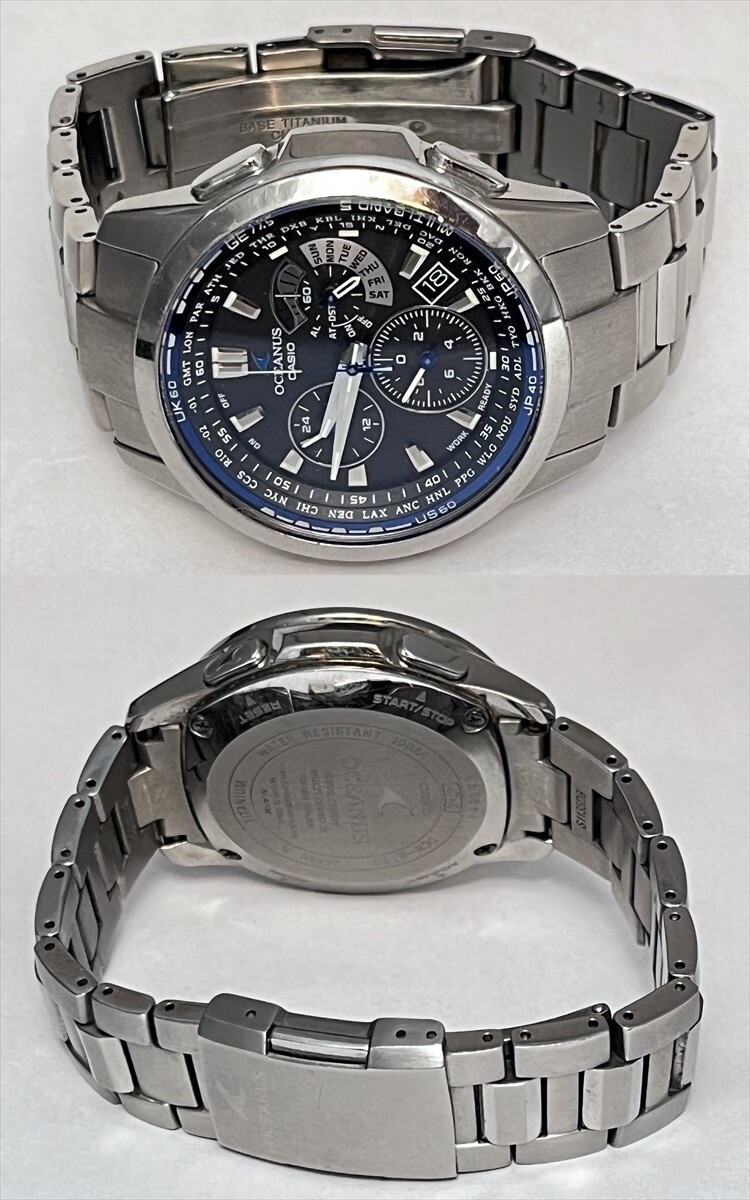 CASIO Oceanus OCW-M700 TITANIUM Men’s Watch Solar
