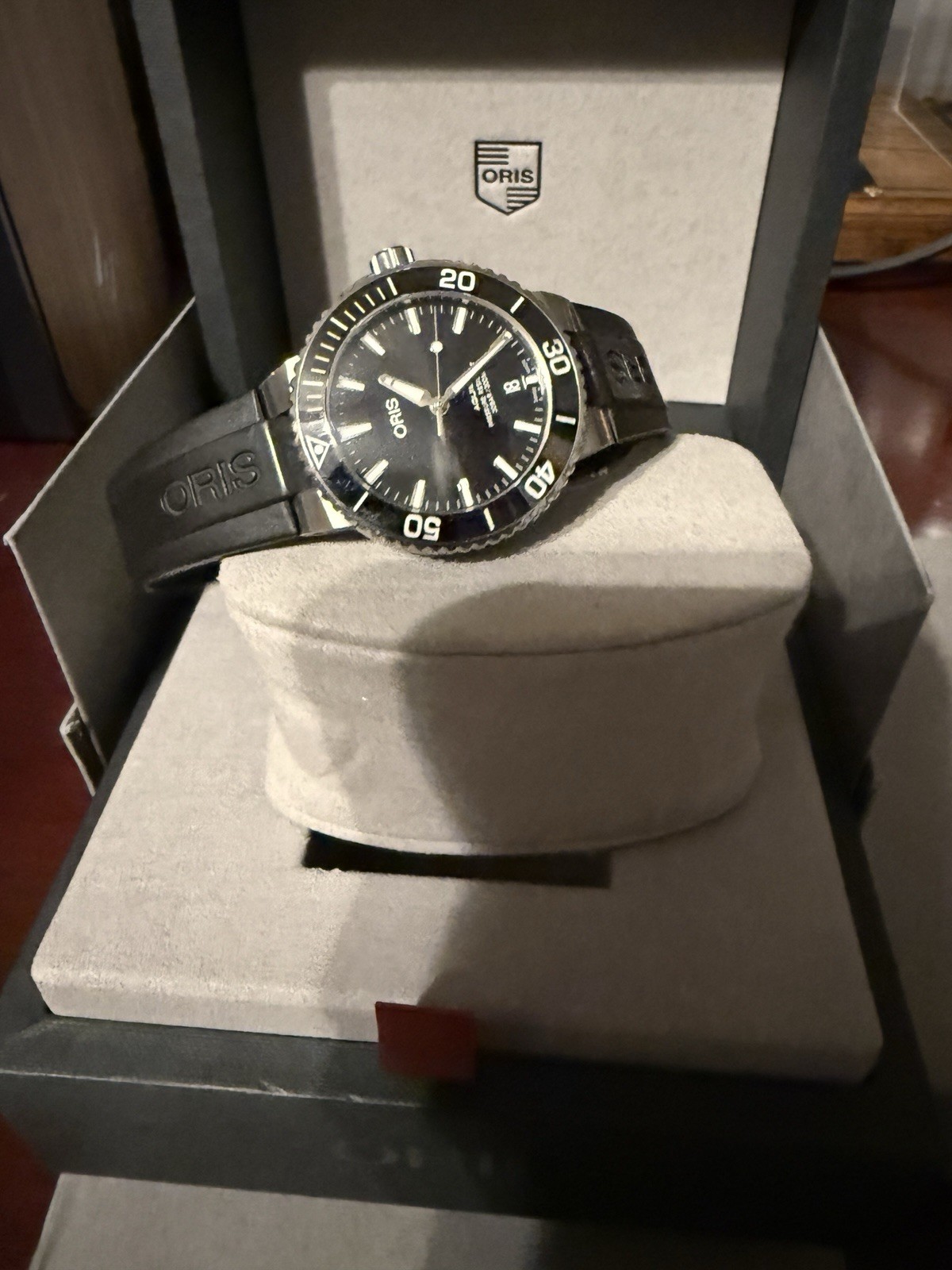 Oris Aquis Automatic 39.5mm Black Dial