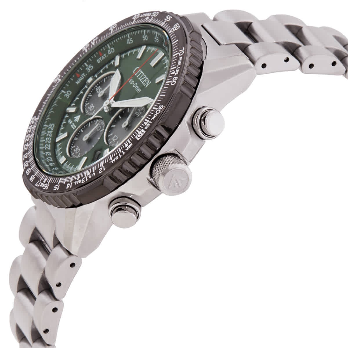 Citizen Promaster Navihawk Chronograph Khaki Dial Men’s Watch CA4664-60W