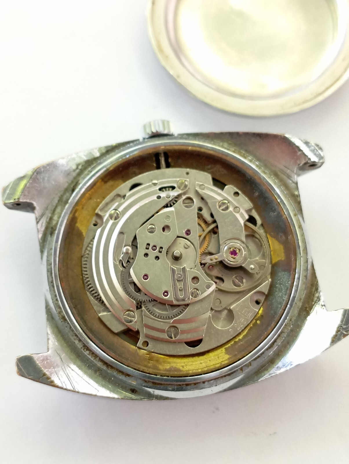 VINTAGE Swiss made BLUE dial automatic PREZIOSA 25 rubis cal. FB 226 from 1970