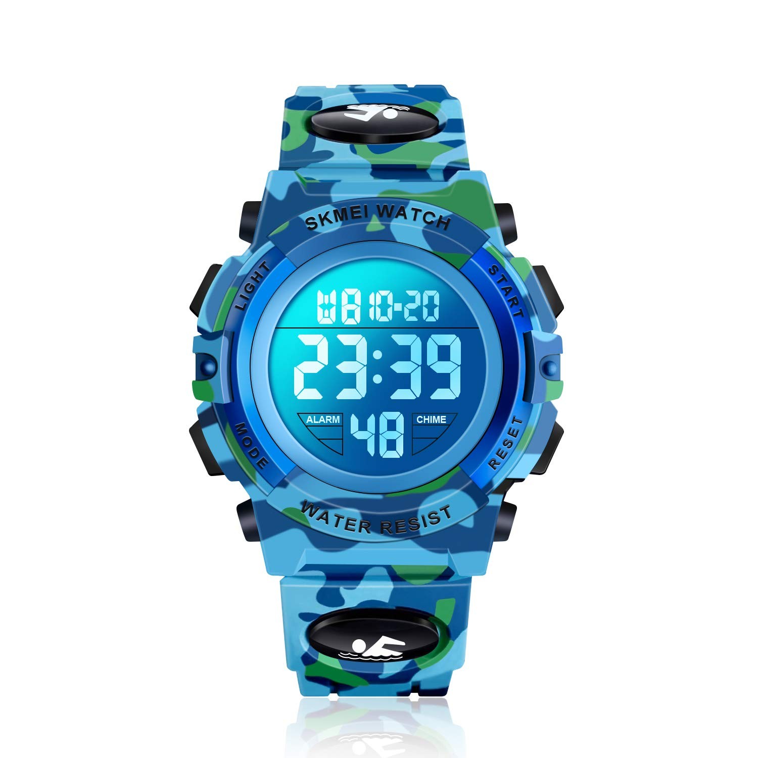 LED Digital Watch for Kids Waterproof Wrist Watch Gift for Boys Girls