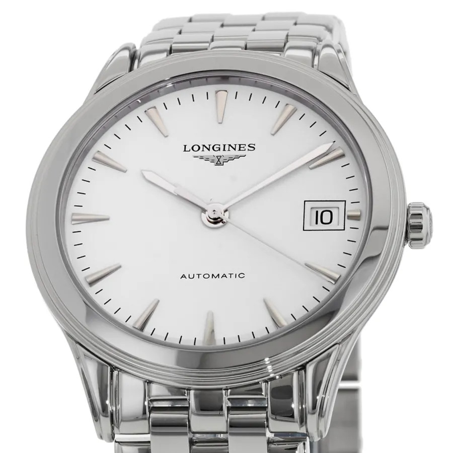 New Longines Flagship Automatic White Dial Unisex Watch L4.774.4.12.6