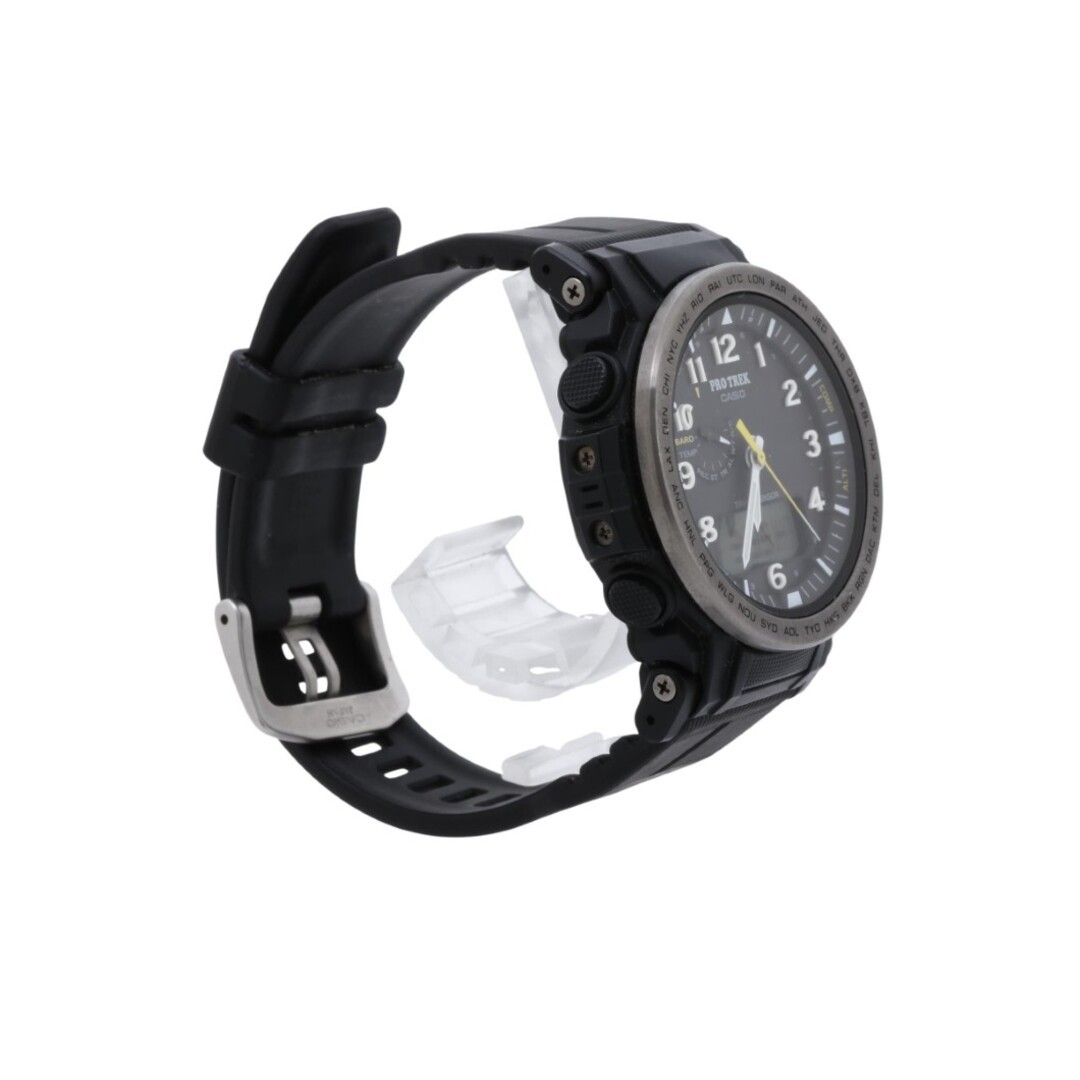 CASIO PRO TREK Climber Line PRW51Y1JF Black Resin (Biomass) / Stainless Steel