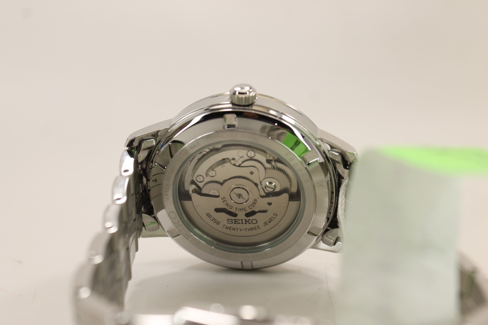 Seiko Men’s Automatic Silver Dial Stainless Steel Watch – SRPH85K1