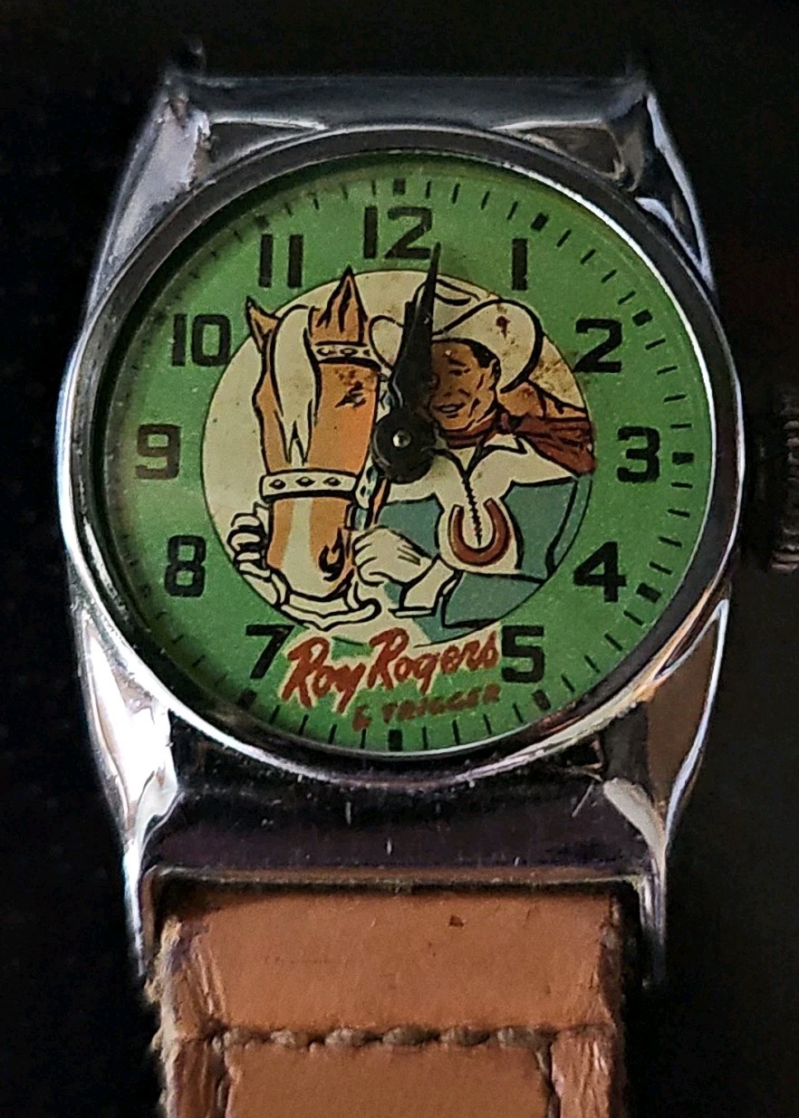 Vintage Roy Rogers Vintage Men’s Character Wristwatch