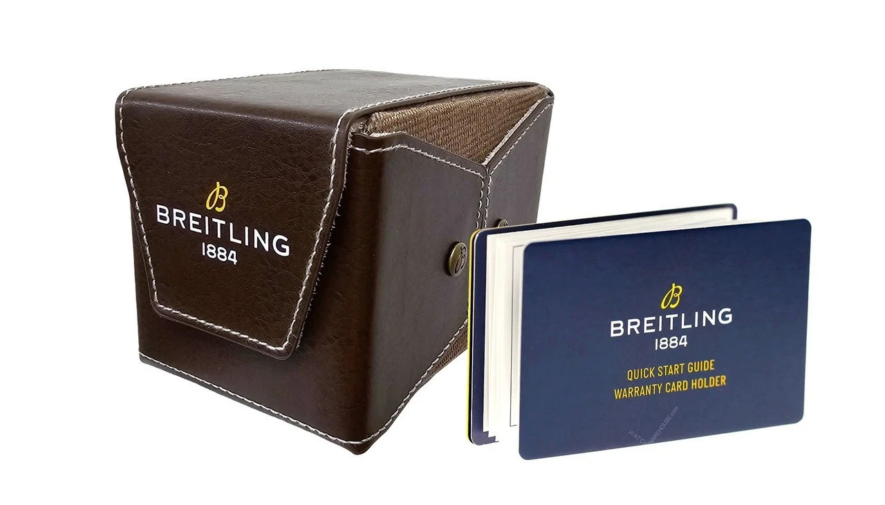 Breitling Premier B01 Chronograph 42 Green Dial Alligator Strap AB0145371L1P1