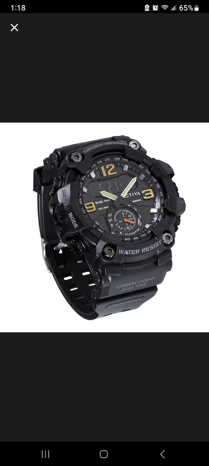 Black Ops – Invicta Activa X 56mm | Brand New