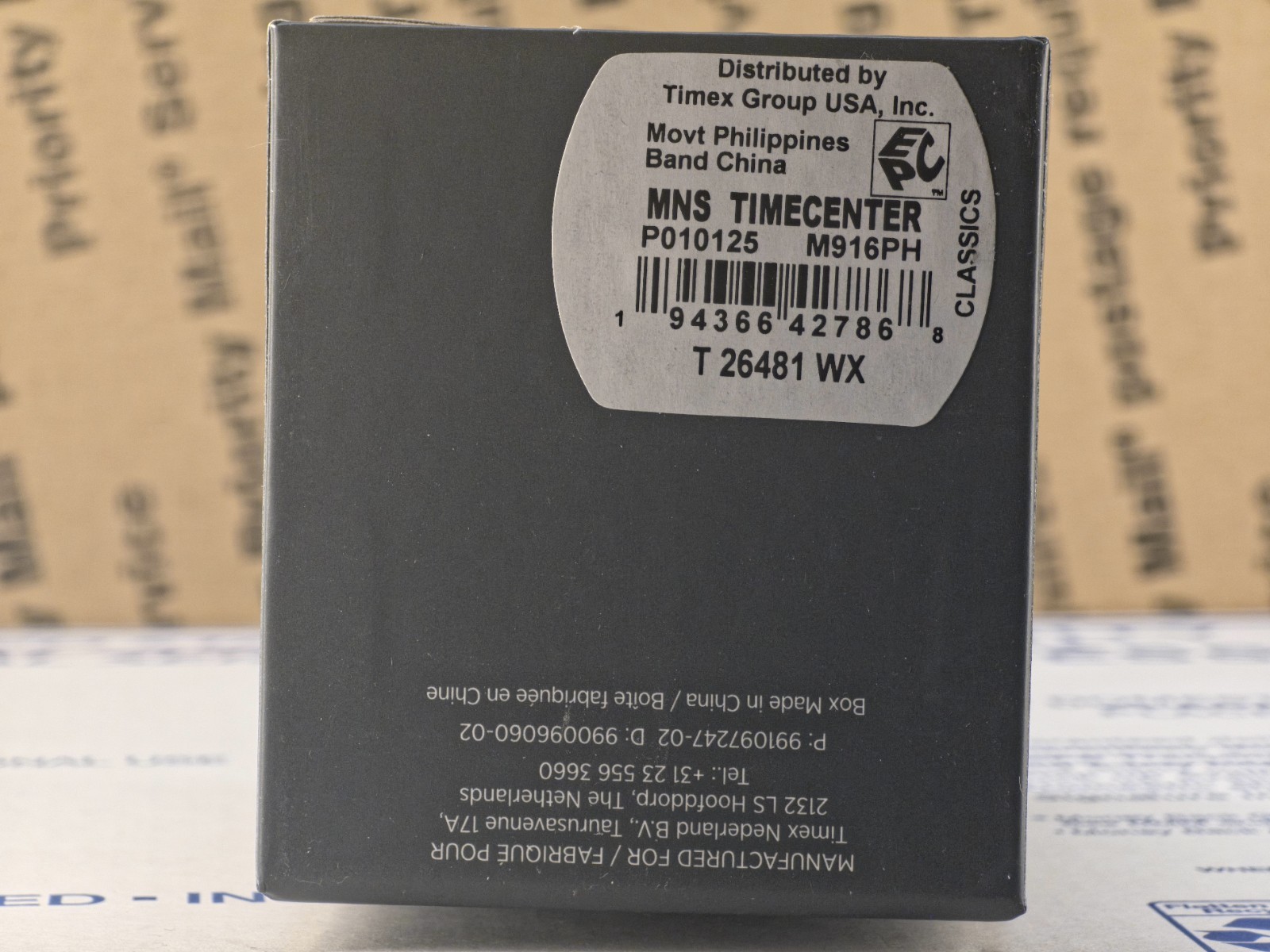 Timex T26481, Easy Reader, Men’s, 2-Tone Expansion, Day/Date, Indiglo.