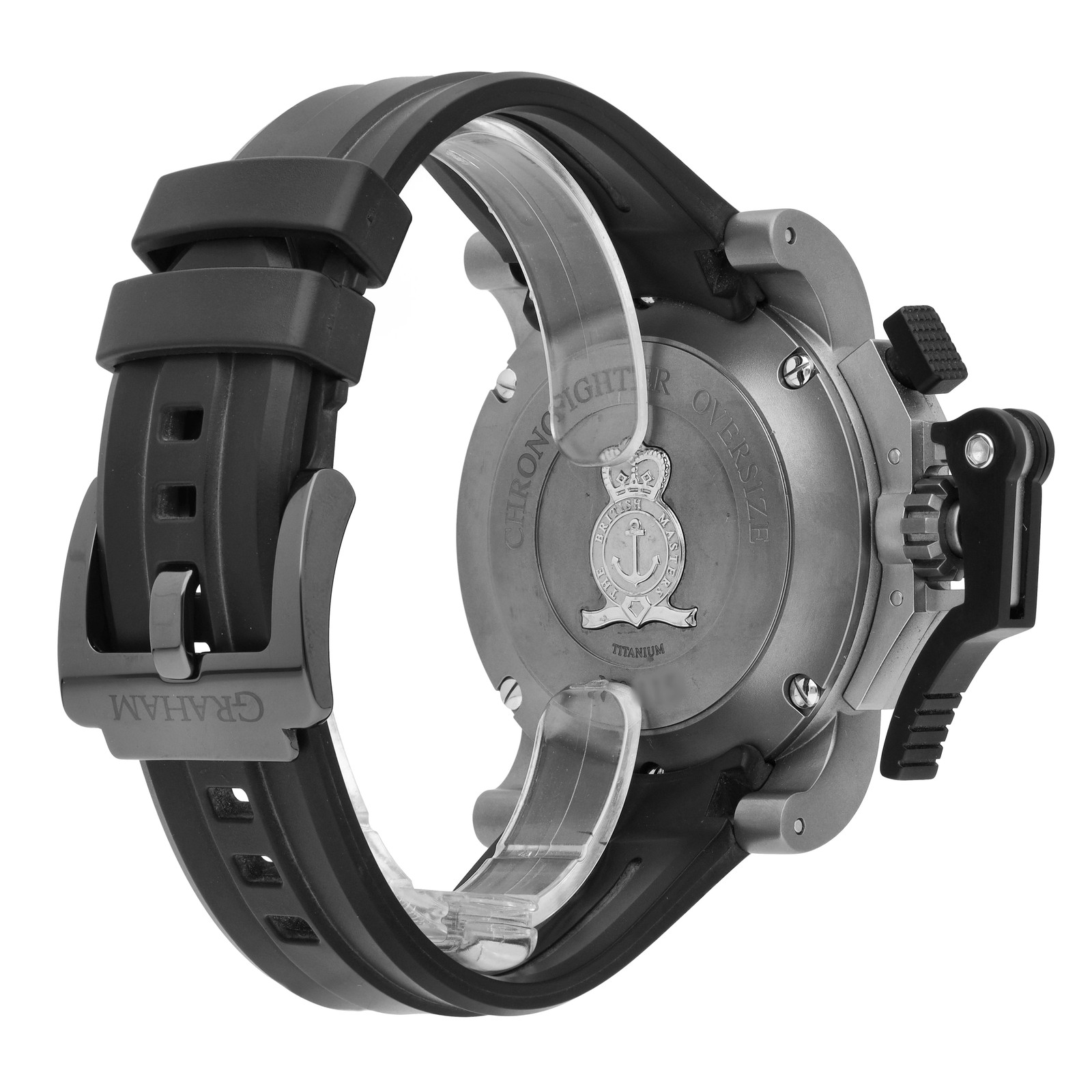 Graham Chronofighter Oversize Titanium 47mm Automatic Mens Watch 2OVKI.B09A.K10B