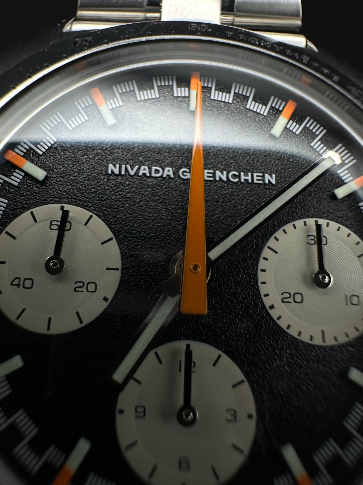 Fratello × Nivada Grenchen Racing Chronograph 38mm Hand Wind SW510 Men’s Watch