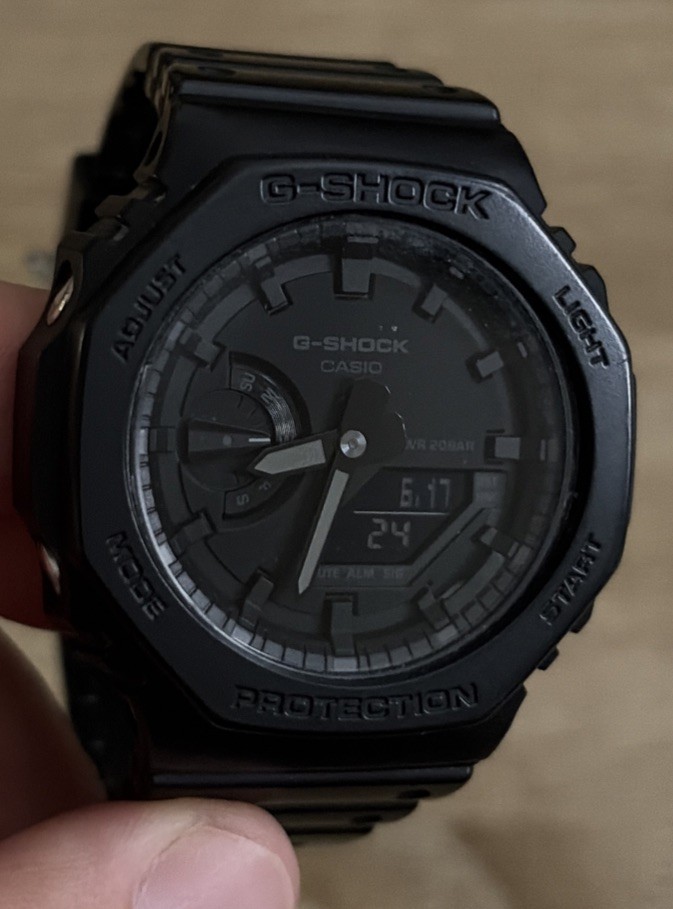 Casio G-Shock GA-2100 Men’s Black Watch – GA-2100-1A1DR