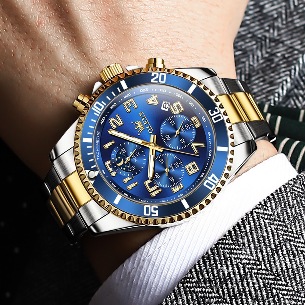 OLEVS 2926 Luminous 3ATM Waterproof Man Present Japan Movement Quartz Watch