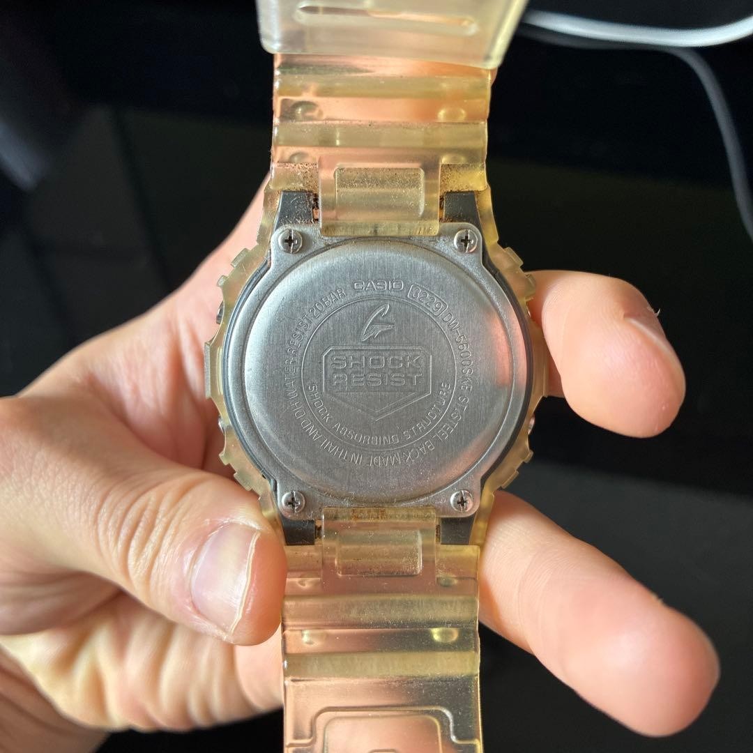 CASIO G-SHOCK Digital Skeleton Watch 【USED】