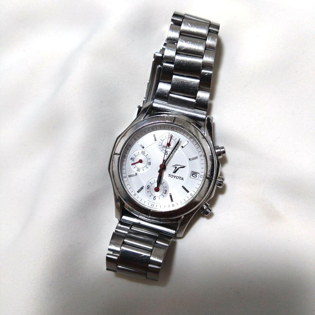 Seiko Toyota Chronograph Collaboration Used Watch Excellent condition