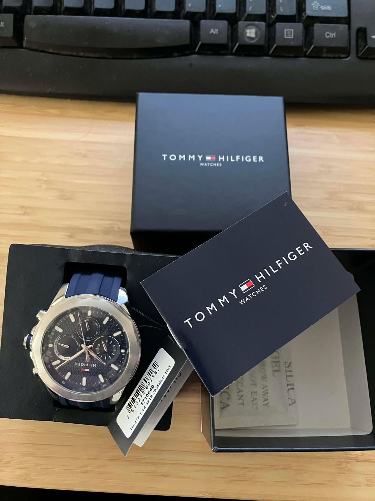 New Tommy Hilfiger Lars Chronograph Men’s Watch 46mm TH1710649
