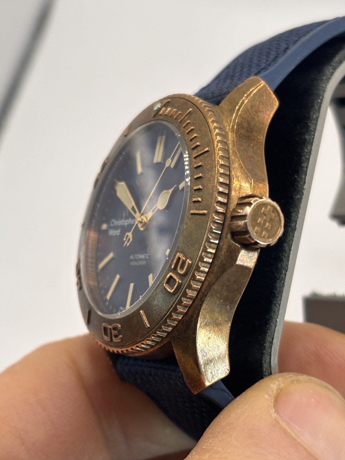 Christopher Ward C60 Trident Mk2 Pro 600 Bronze 38mm (11/2018) WH1736T