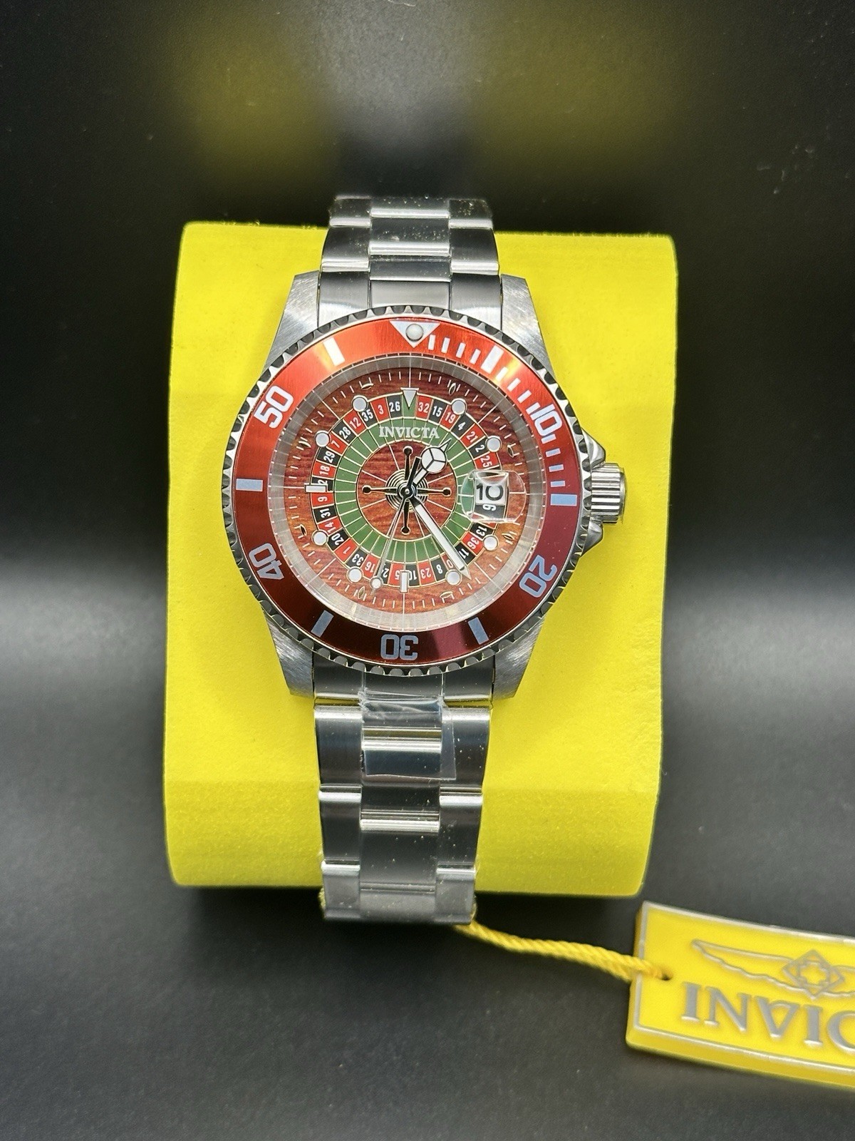 NEW Invicta ProDiver HouseOfCards Bundle 50519/50523 Roulette/Billiards Watches