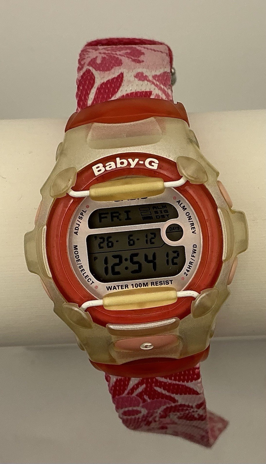 Rare Vintage Casio Baby G Shock BG-168 2286 World Coral Reef Conservation