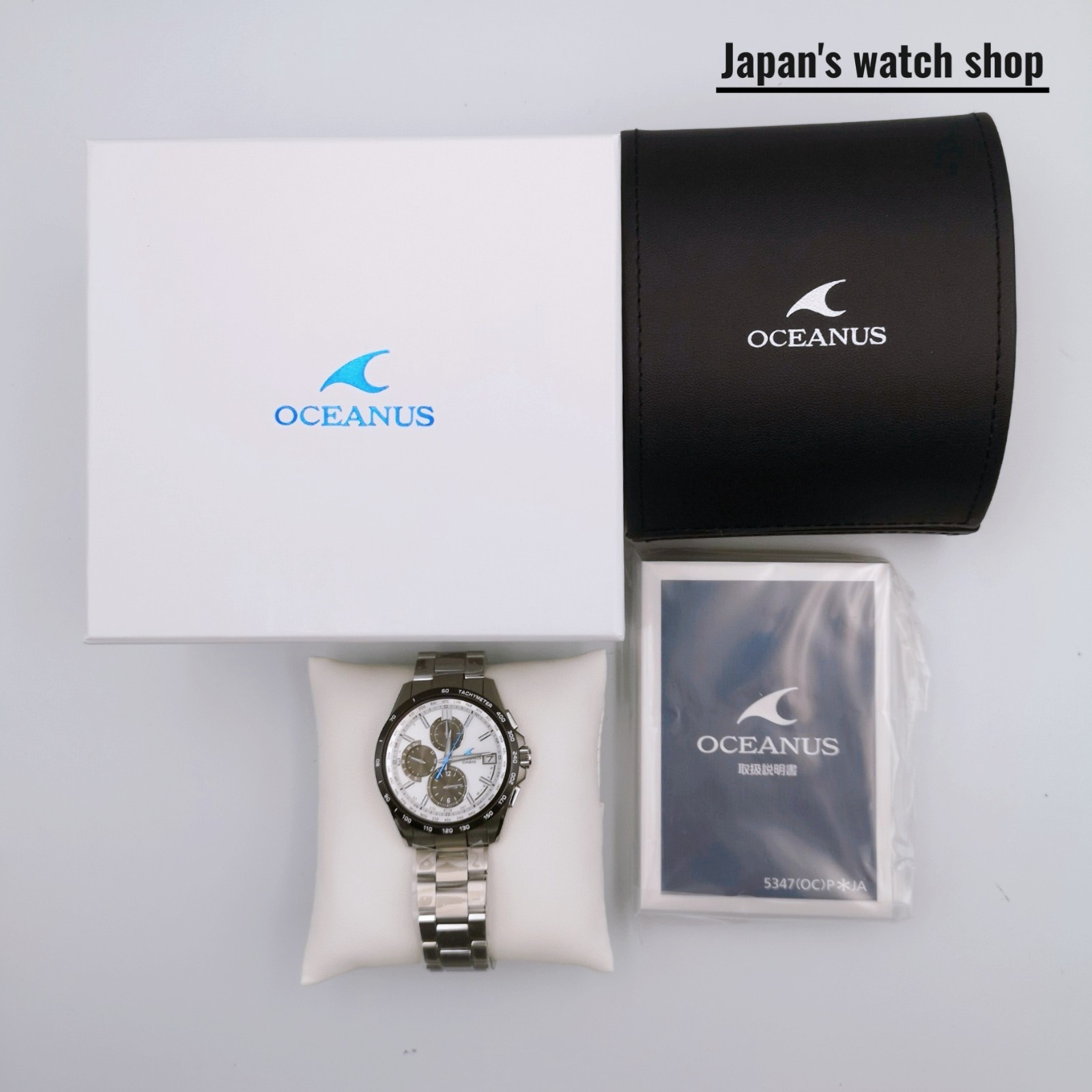 CASIO OCEANUS OCW-T2600J-7AJF White Men’s Watch New in Box