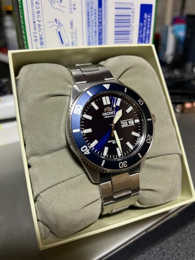 Orient Mako Sorts Blue Dial Diver Watch 200m Automatic Men’s RN-AA0007L