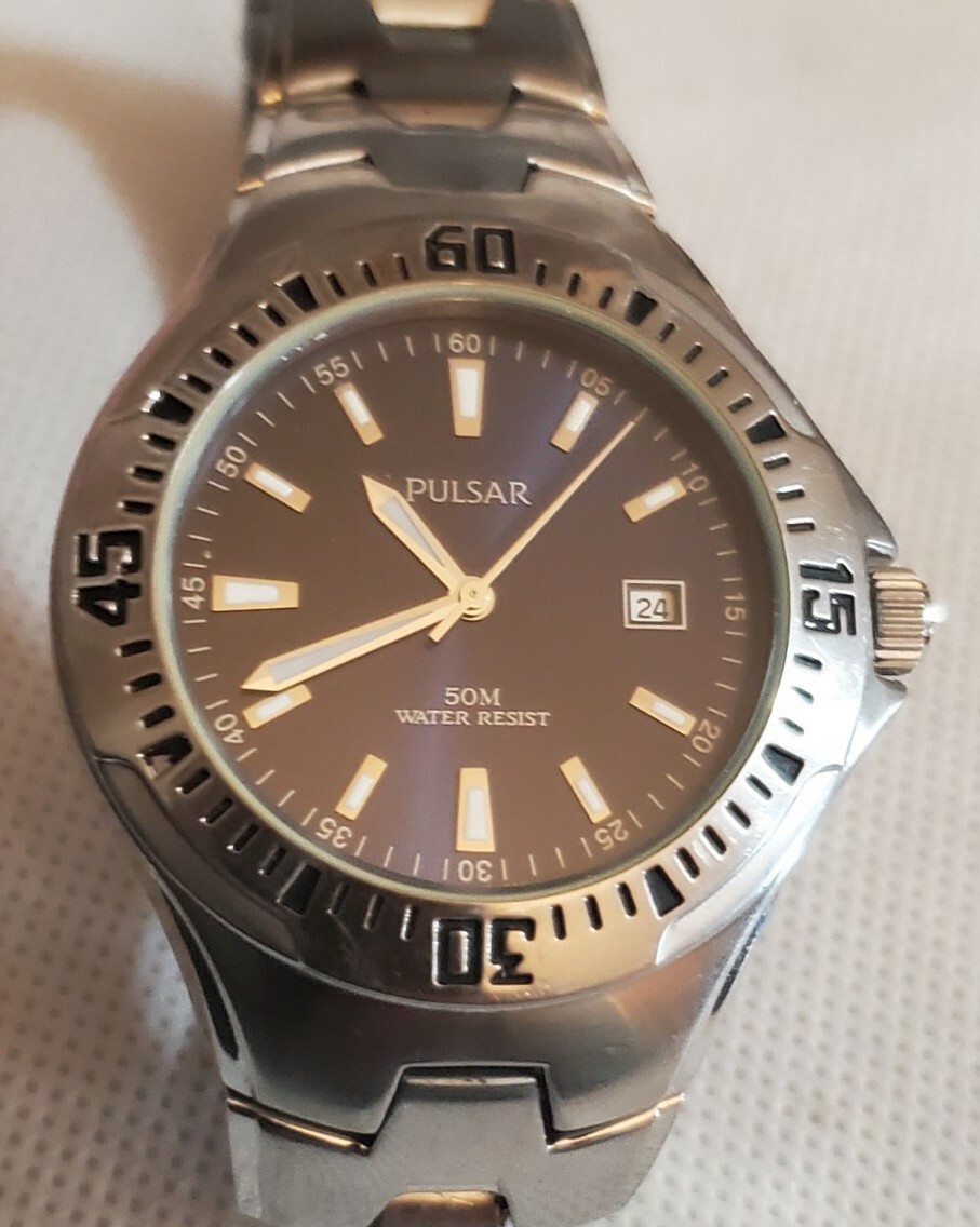 Mans Pulsar VX32-X335 Wrist watch