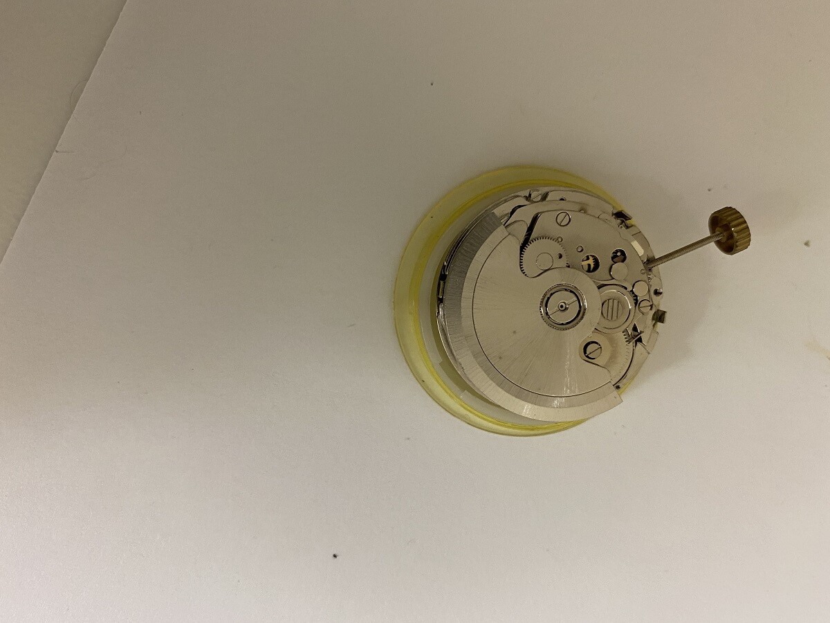 NOS chinese automatic big date day month and 24 hours movement