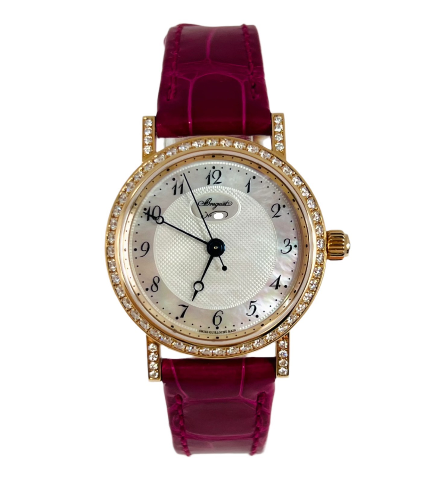 Breguet Classigue 30mm 18K Rose Gold & Diamonds Lady’s Watch, 8068BR/59/764 DD00