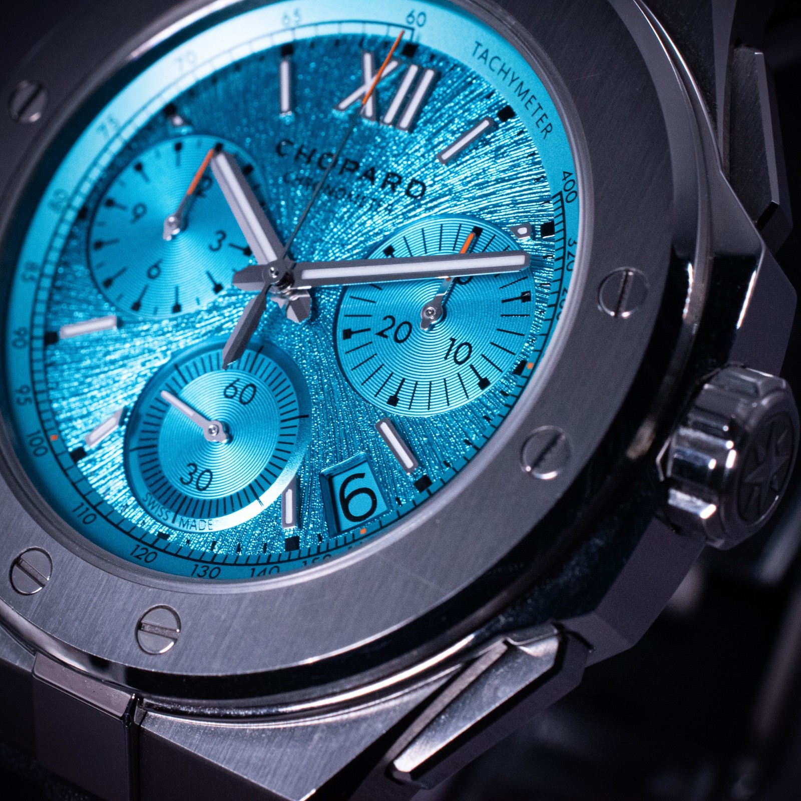 Chopard Alpine Eagle XL Chrono 44mm Maritime Blue Dial, Ref. 298609-3006 w/ B&P