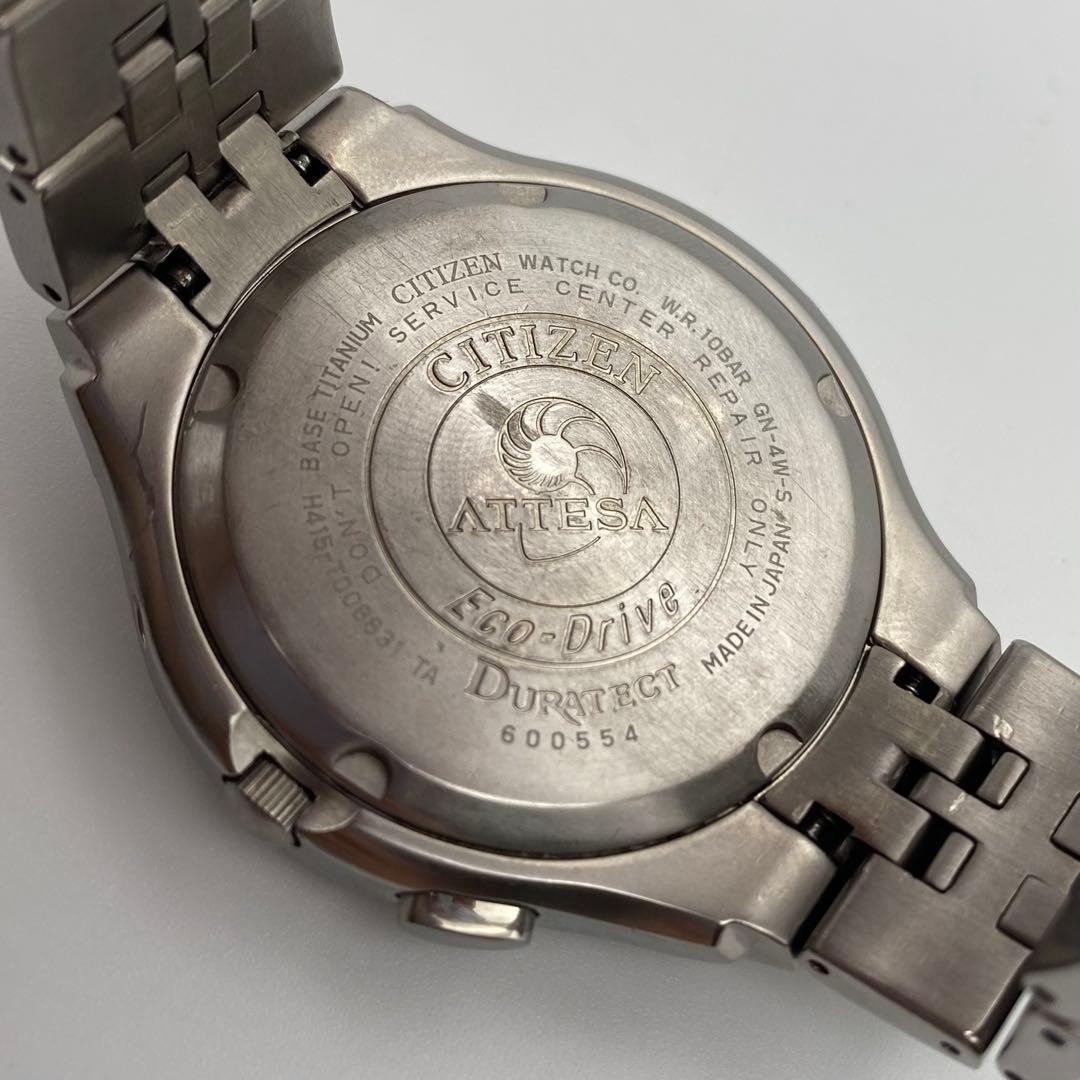 [Working Condition] CITIZEN ATTESA Eco-Drive Radio-Controlled Solar Watch 【USED】