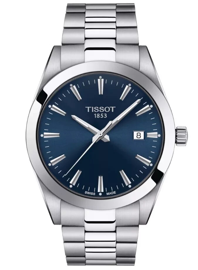 TISSOT Gentleman T127.410.11.041.00 Quartz Blue Dial Men’s Watch 40mm