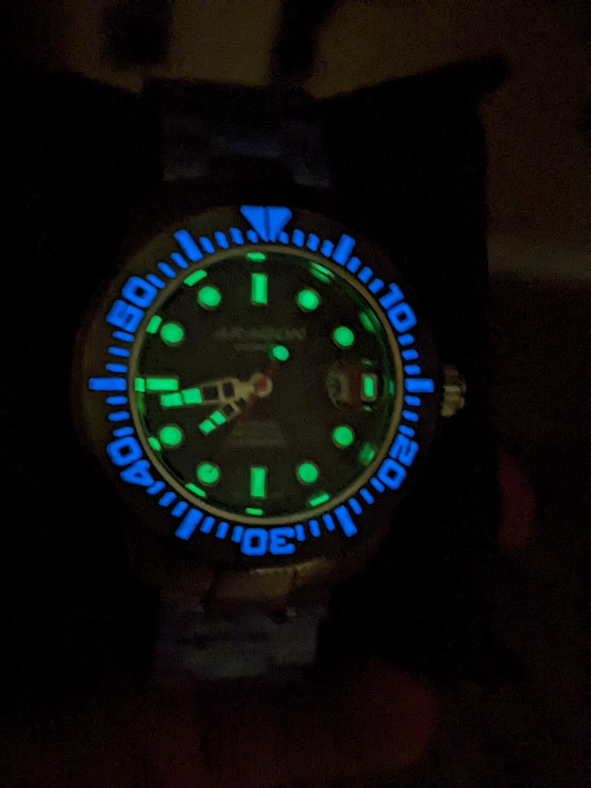 ARAGON A335BLK Divemaster II Automatic 45mm Black 24 Jewels NH35